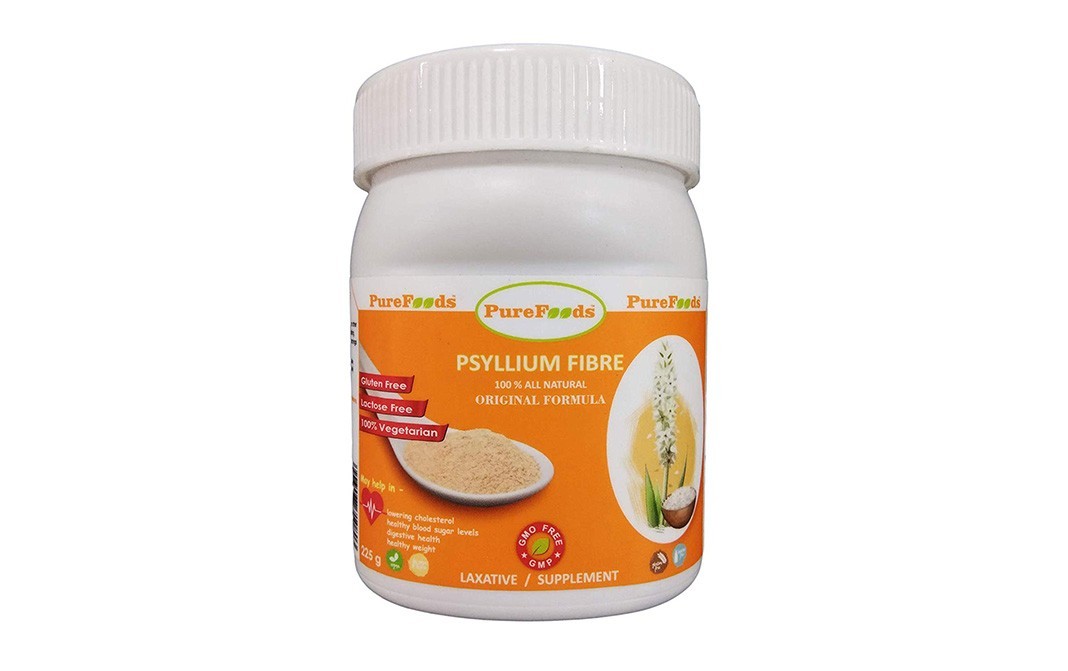 Purefoods Pysllium Fibre Isabgol    Plastic Jar  225 grams